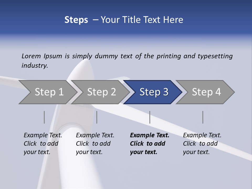 Environmentally Friendly Wind Energy PowerPoint Template