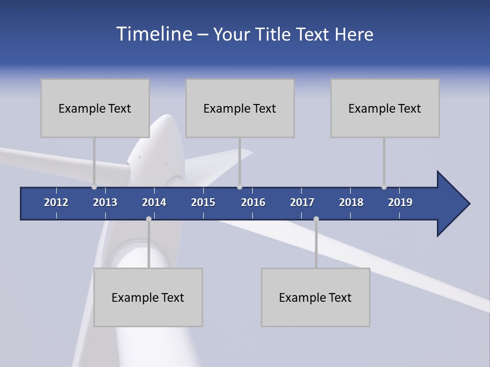 Environmentally Friendly Wind Energy PowerPoint Template