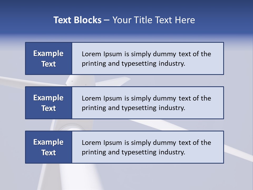 Environmentally Friendly Wind Energy PowerPoint Template