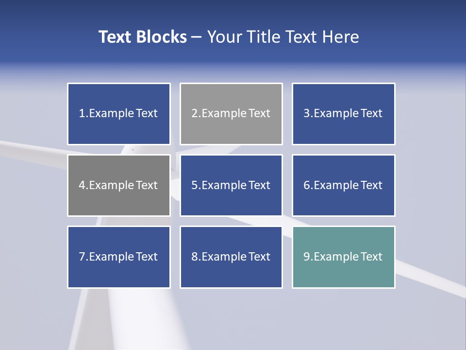 Environmentally Friendly Wind Energy PowerPoint Template