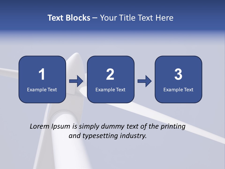 Environmentally Friendly Wind Energy PowerPoint Template