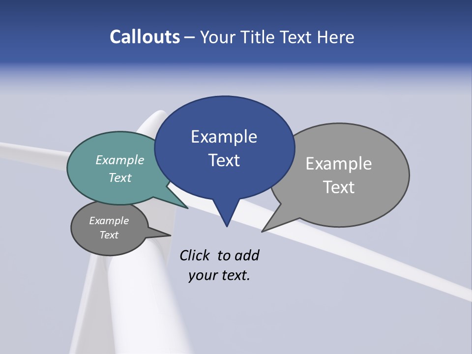 Environmentally Friendly Wind Energy PowerPoint Template