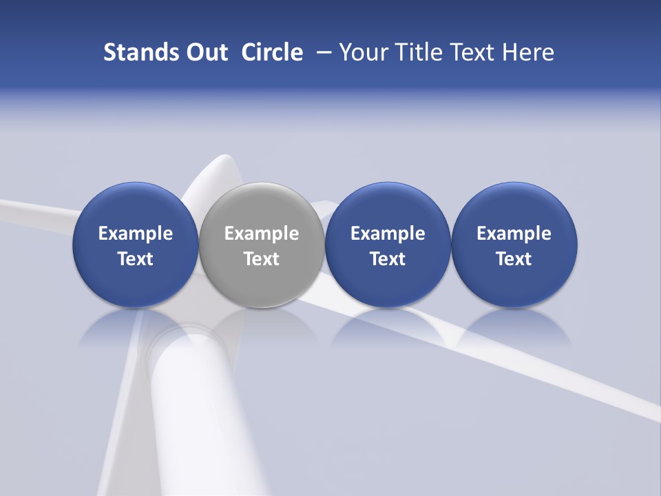 Environmentally Friendly Wind Energy PowerPoint Template