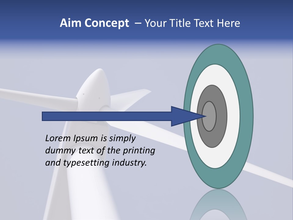 Environmentally Friendly Wind Energy PowerPoint Template