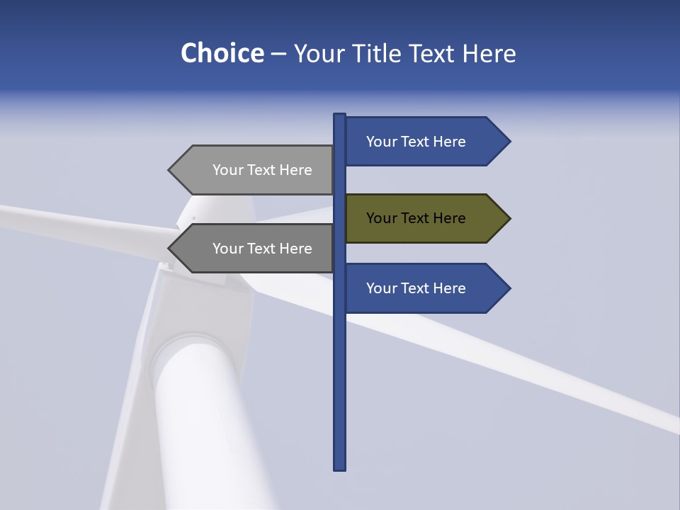 Environmentally Friendly Wind Energy PowerPoint Template