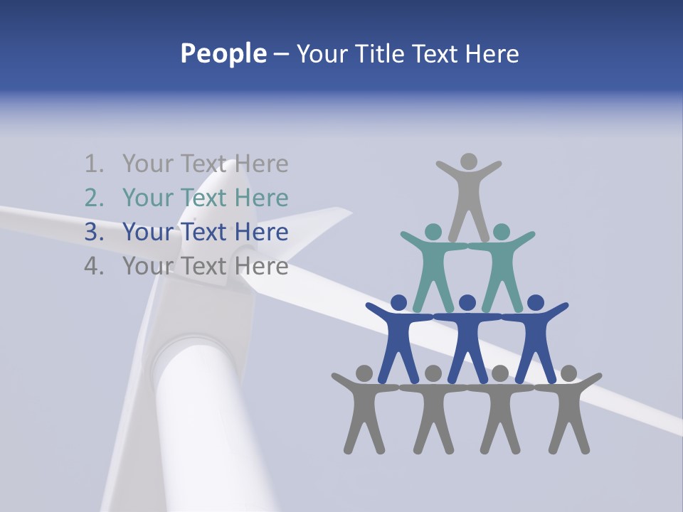 Environmentally Friendly Wind Energy PowerPoint Template