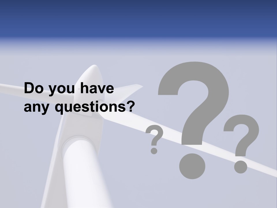 Environmentally Friendly Wind Energy PowerPoint Template