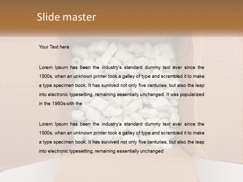 Protection Rubber Cross PowerPoint Template