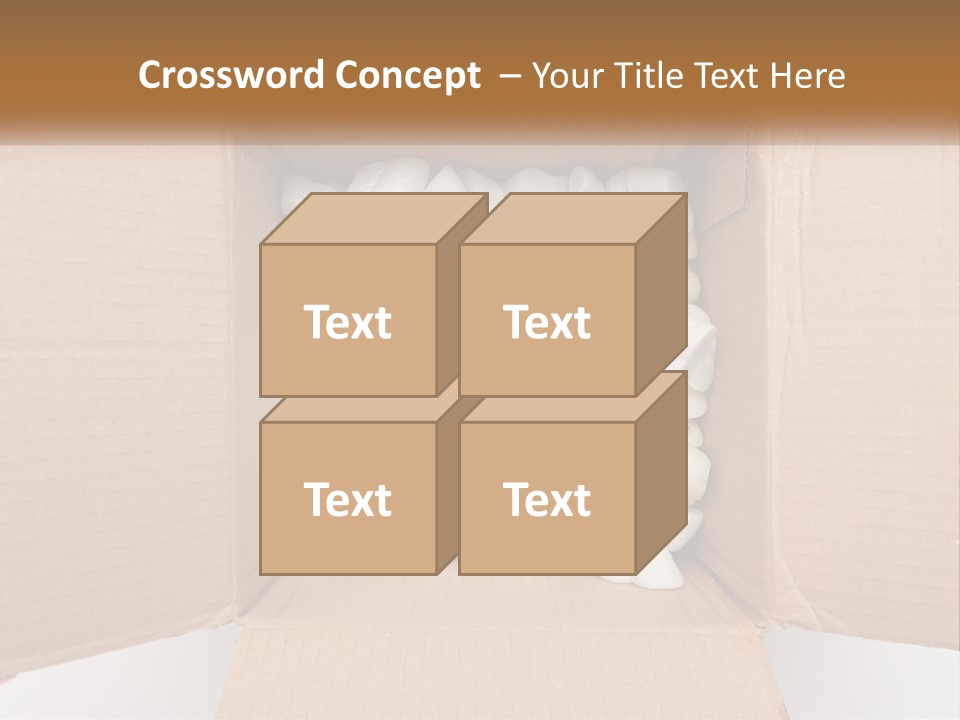 Protection Rubber Cross PowerPoint Template
