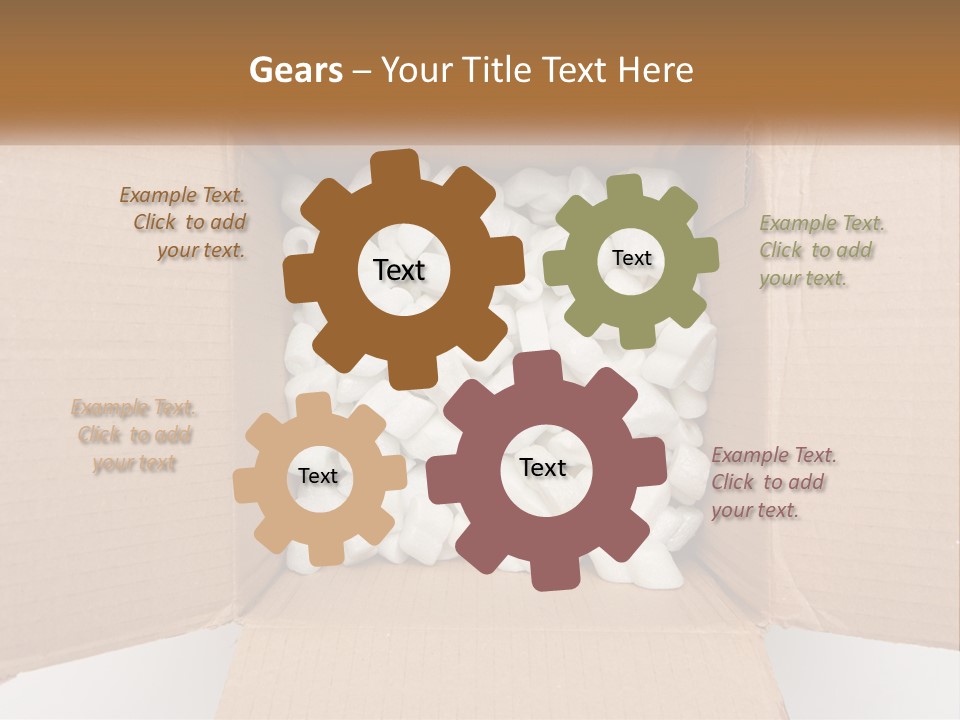 Protection Rubber Cross PowerPoint Template