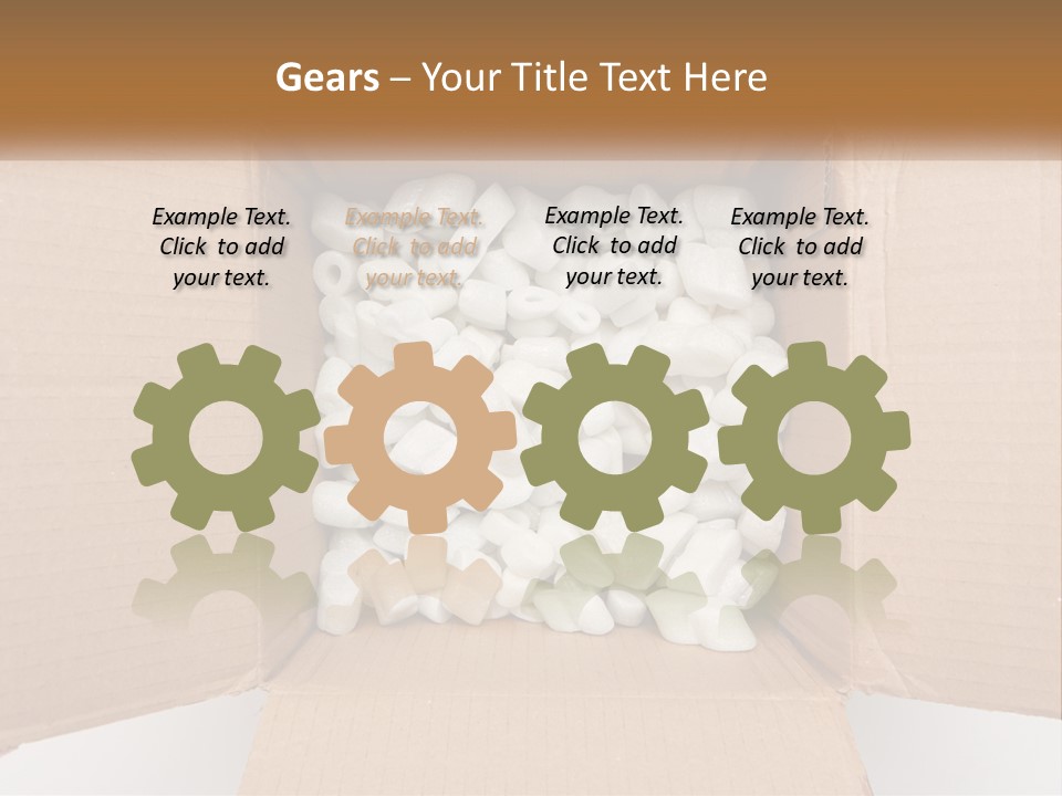 Protection Rubber Cross PowerPoint Template