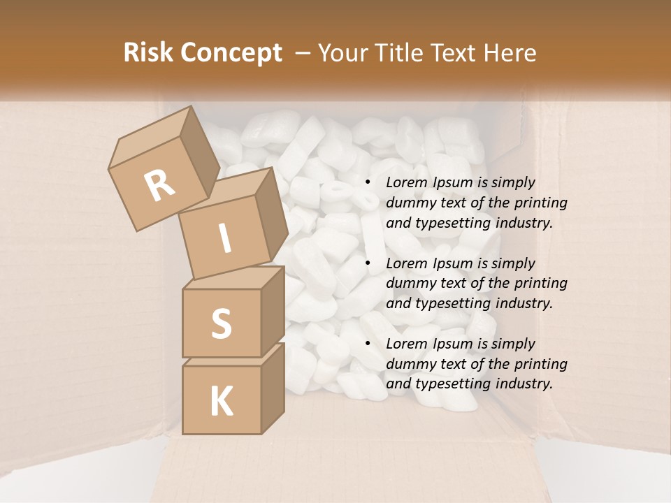 Protection Rubber Cross PowerPoint Template