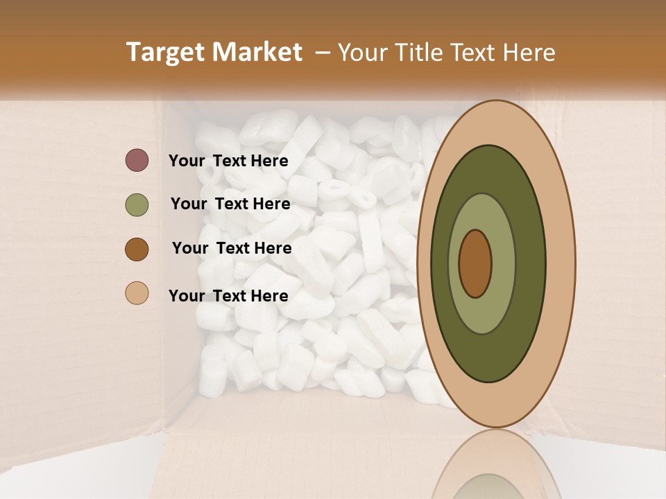 Protection Rubber Cross PowerPoint Template