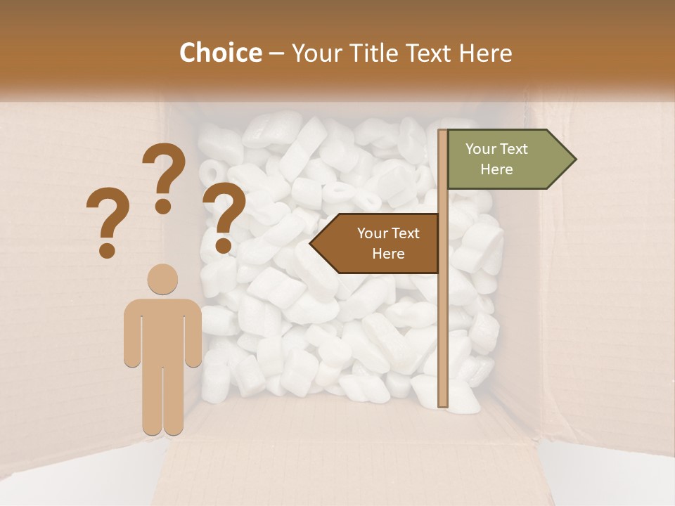 Protection Rubber Cross PowerPoint Template