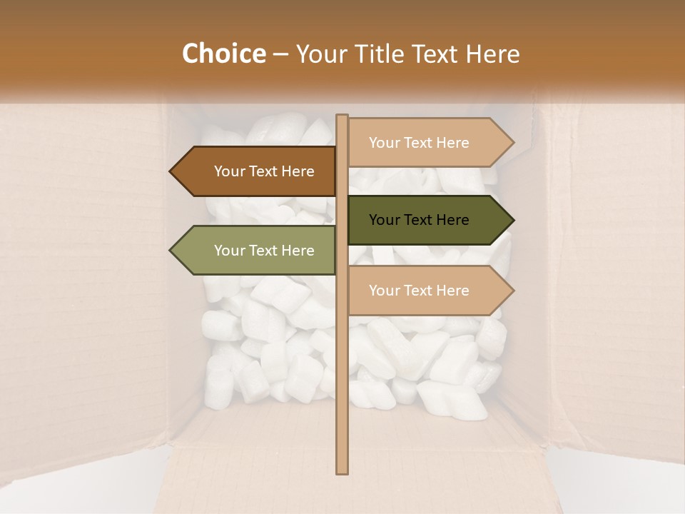 Protection Rubber Cross PowerPoint Template