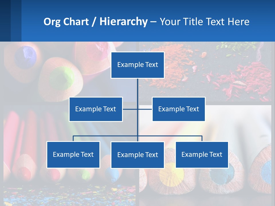 Office Pencil Materials PowerPoint Template