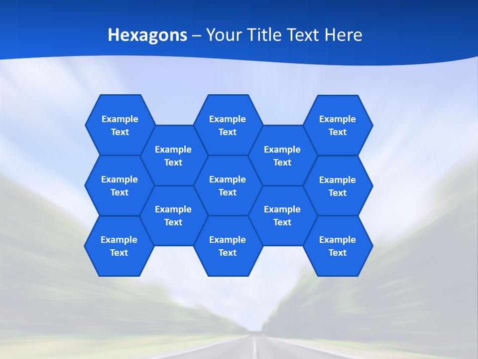 Direction Action Line PowerPoint Template