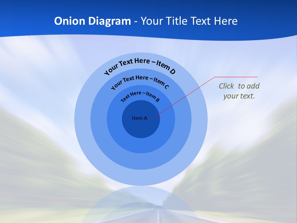Direction Action Line PowerPoint Template