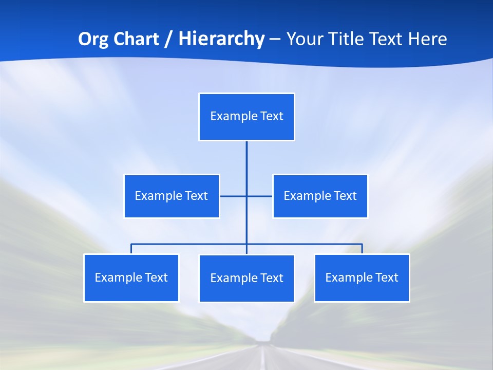 Direction Action Line PowerPoint Template