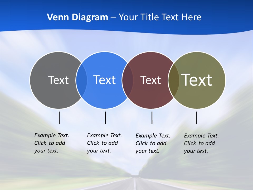 Direction Action Line PowerPoint Template