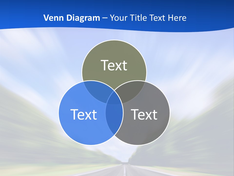 Direction Action Line PowerPoint Template