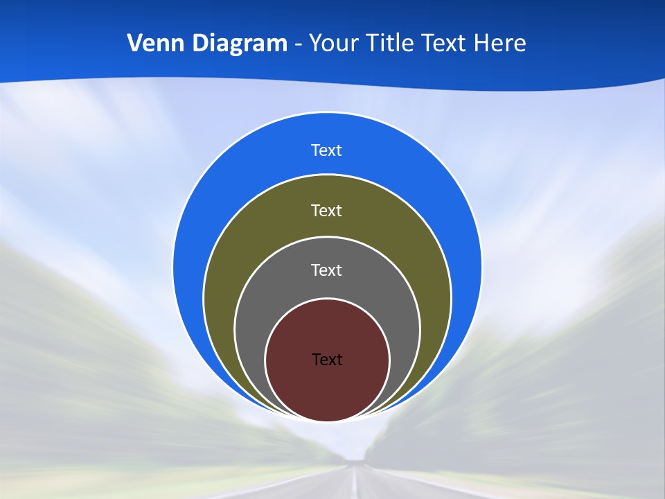 Direction Action Line PowerPoint Template