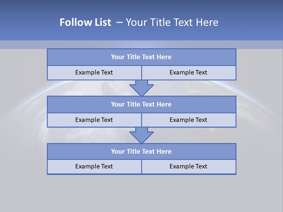 A Picture Of The Earth With The Sun In The Background PowerPoint Template