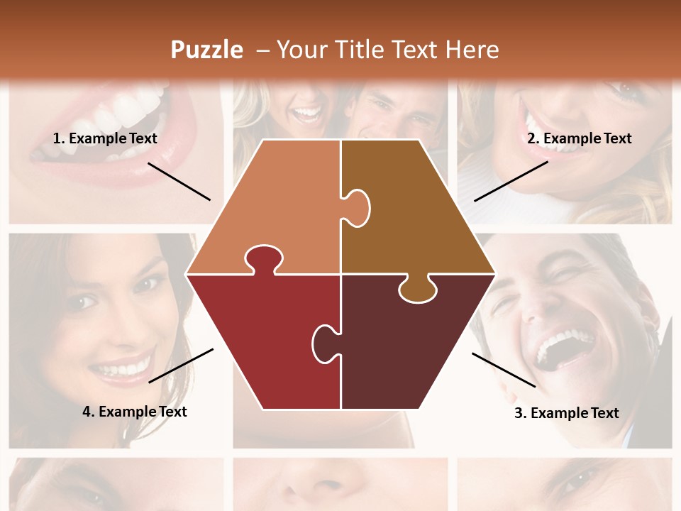 Whiten Whitening Face PowerPoint Template