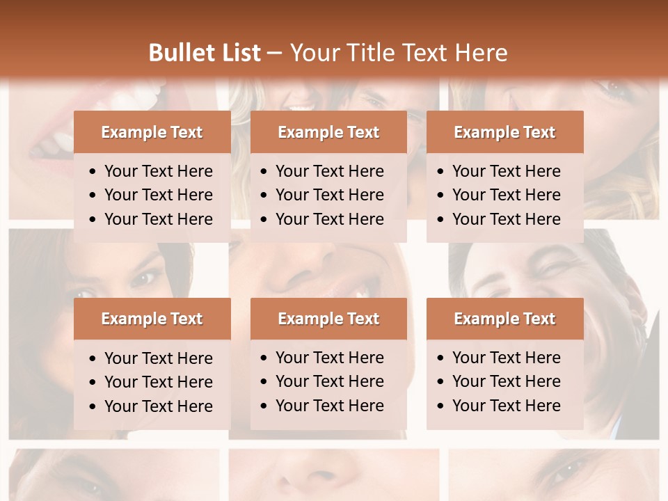 Whiten Whitening Face PowerPoint Template