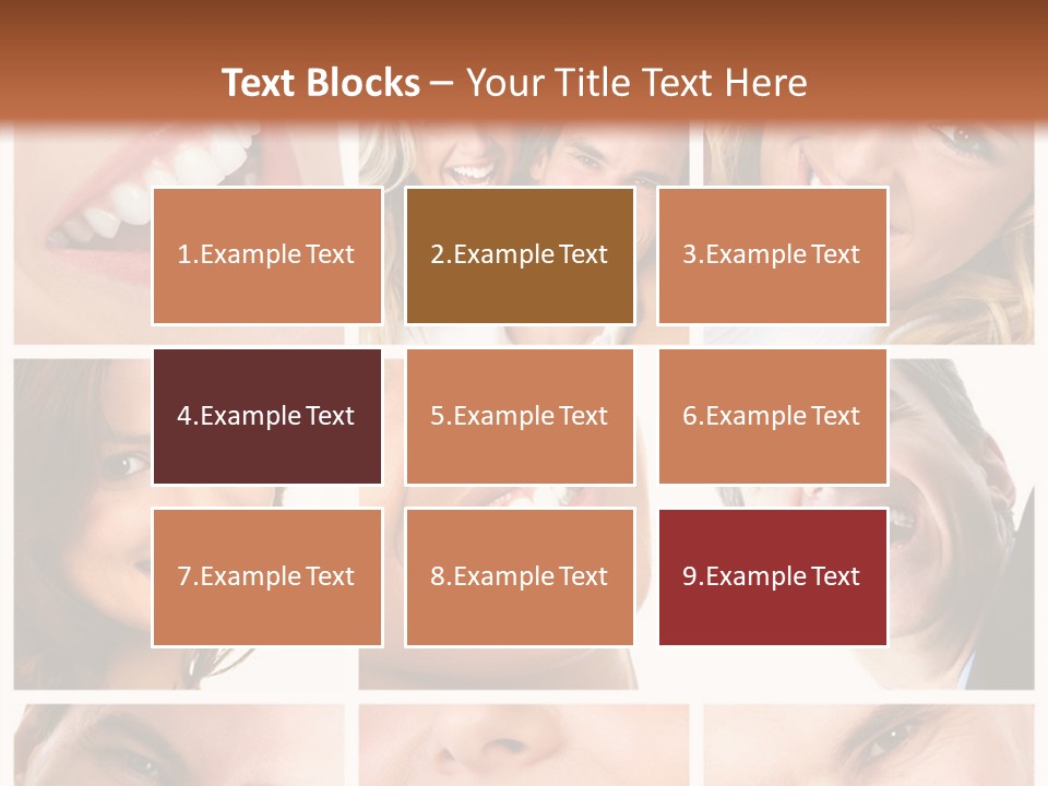 Whiten Whitening Face PowerPoint Template