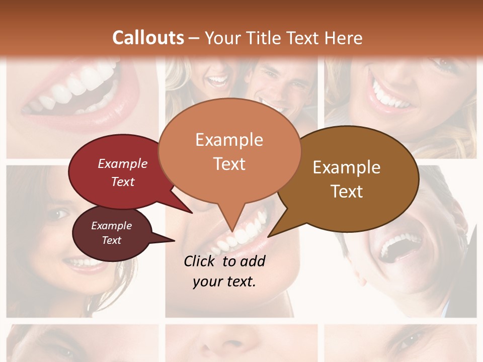 Whiten Whitening Face PowerPoint Template