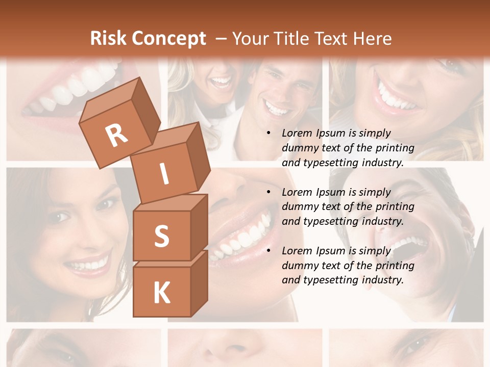 Whiten Whitening Face PowerPoint Template