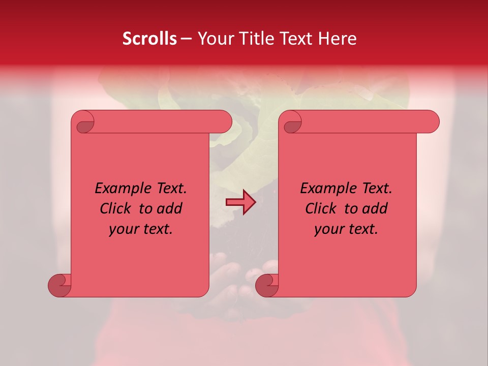 Food Holding Harvest PowerPoint Template