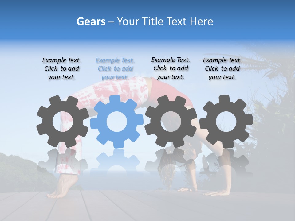 Long One Bridge PowerPoint Template