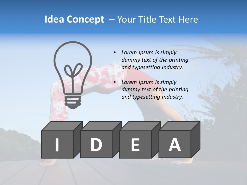 Long One Bridge PowerPoint Template