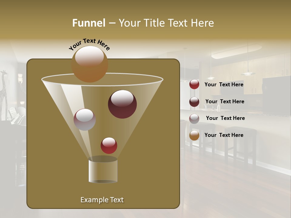 A Living Room Filled With Furniture And A Piano PowerPoint Template