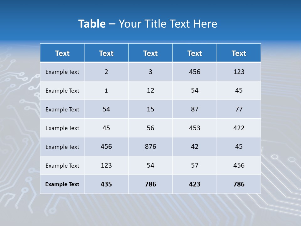 A Padlock On Top Of A Circuit Board PowerPoint Template