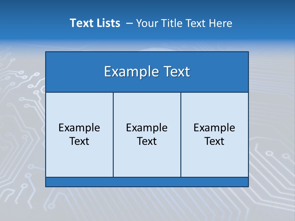 A Padlock On Top Of A Circuit Board PowerPoint Template