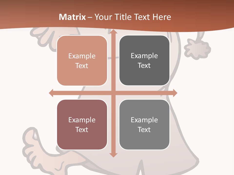 A Man With A Hat On His Head Is Pointing At Something PowerPoint Template
