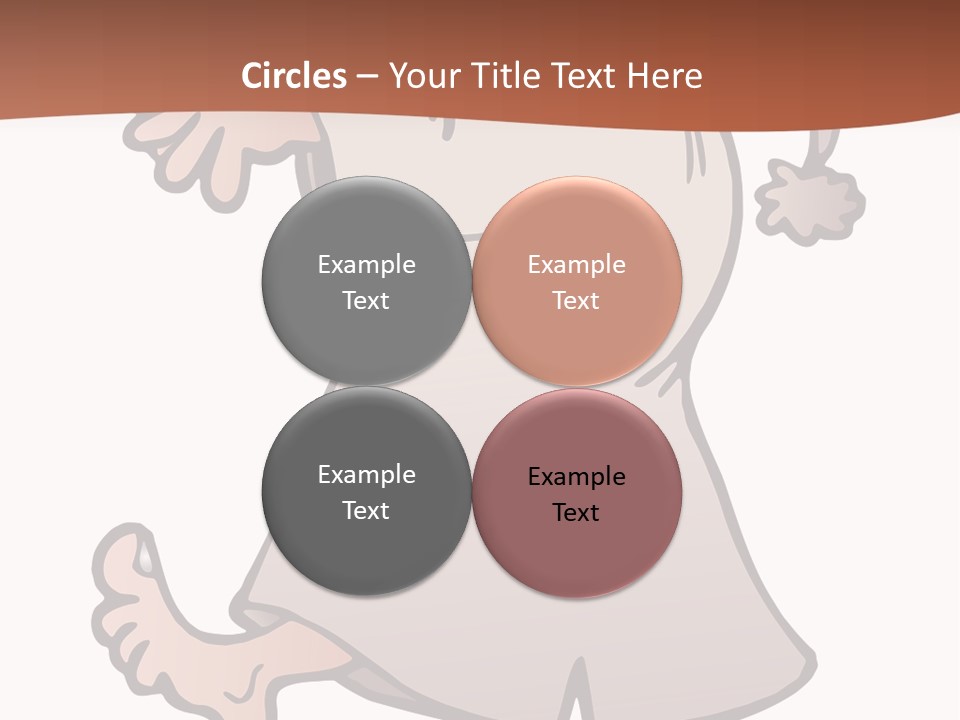 A Man With A Hat On His Head Is Pointing At Something PowerPoint Template