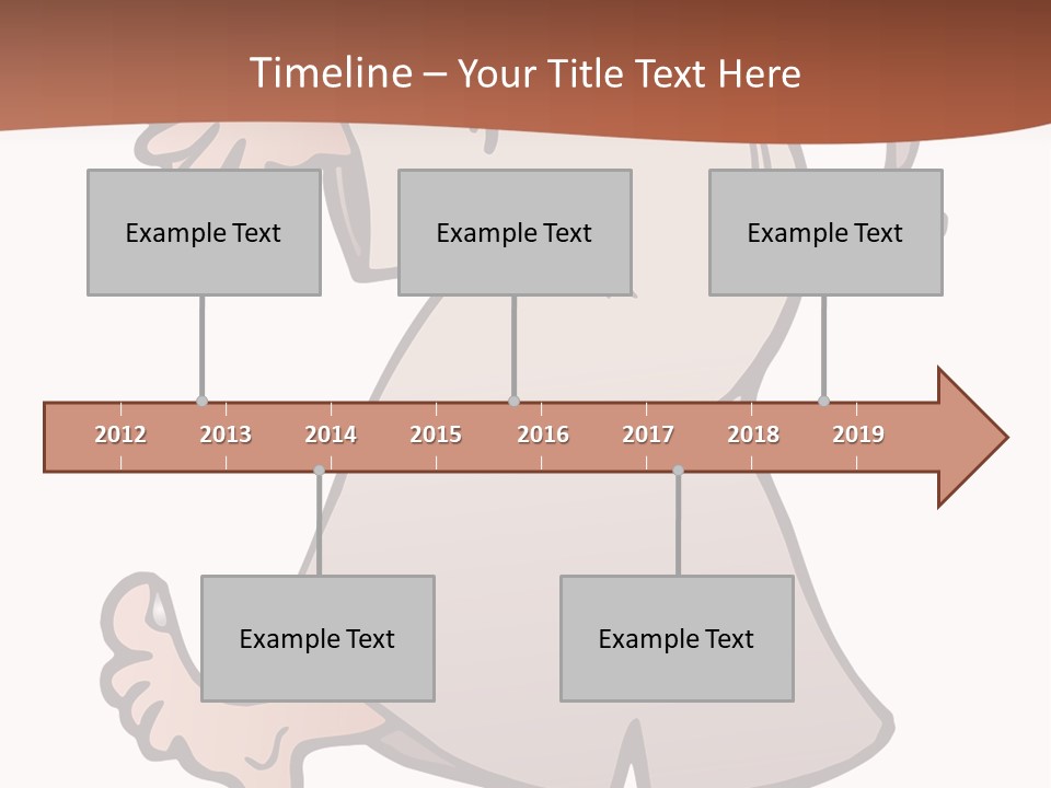 A Man With A Hat On His Head Is Pointing At Something PowerPoint Template
