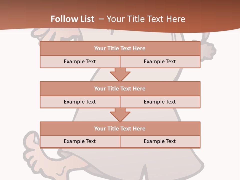 A Man With A Hat On His Head Is Pointing At Something PowerPoint Template