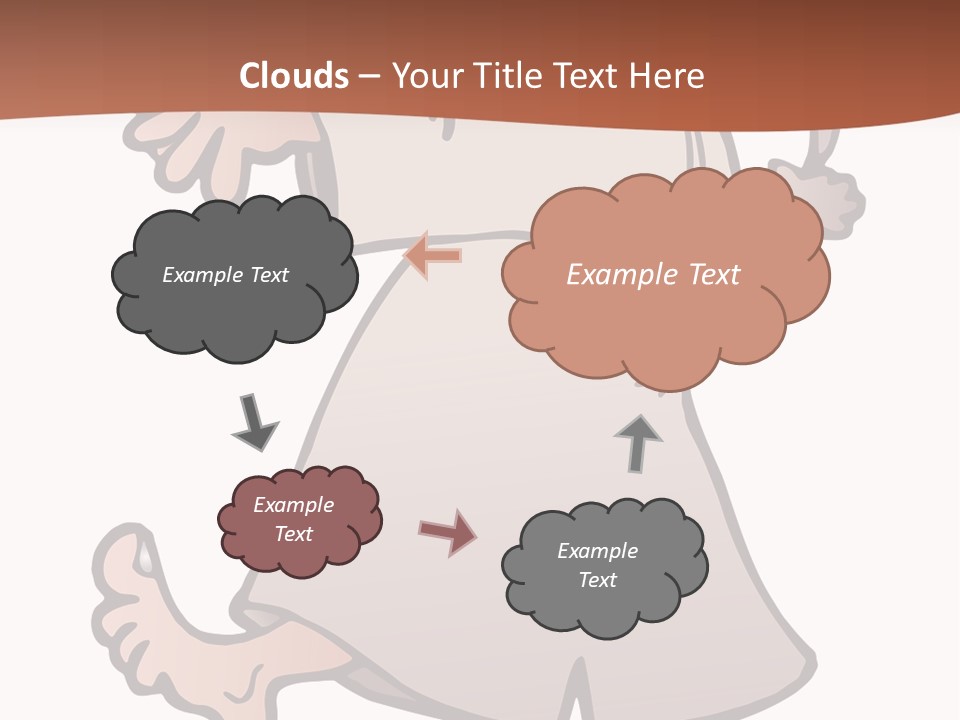 A Man With A Hat On His Head Is Pointing At Something PowerPoint Template