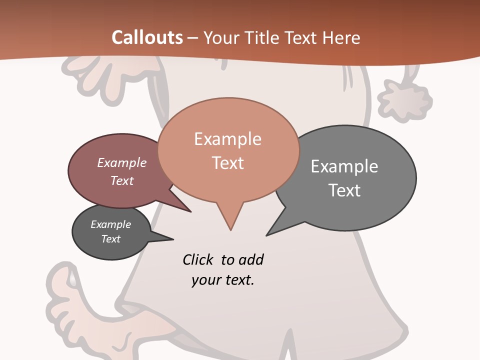 A Man With A Hat On His Head Is Pointing At Something PowerPoint Template