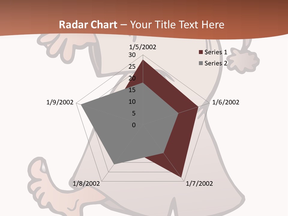 A Man With A Hat On His Head Is Pointing At Something PowerPoint Template