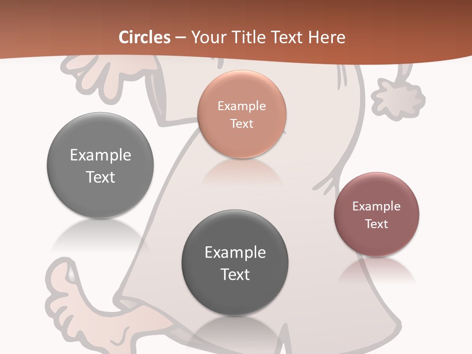 A Man With A Hat On His Head Is Pointing At Something PowerPoint Template