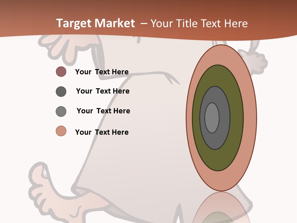 A Man With A Hat On His Head Is Pointing At Something PowerPoint Template