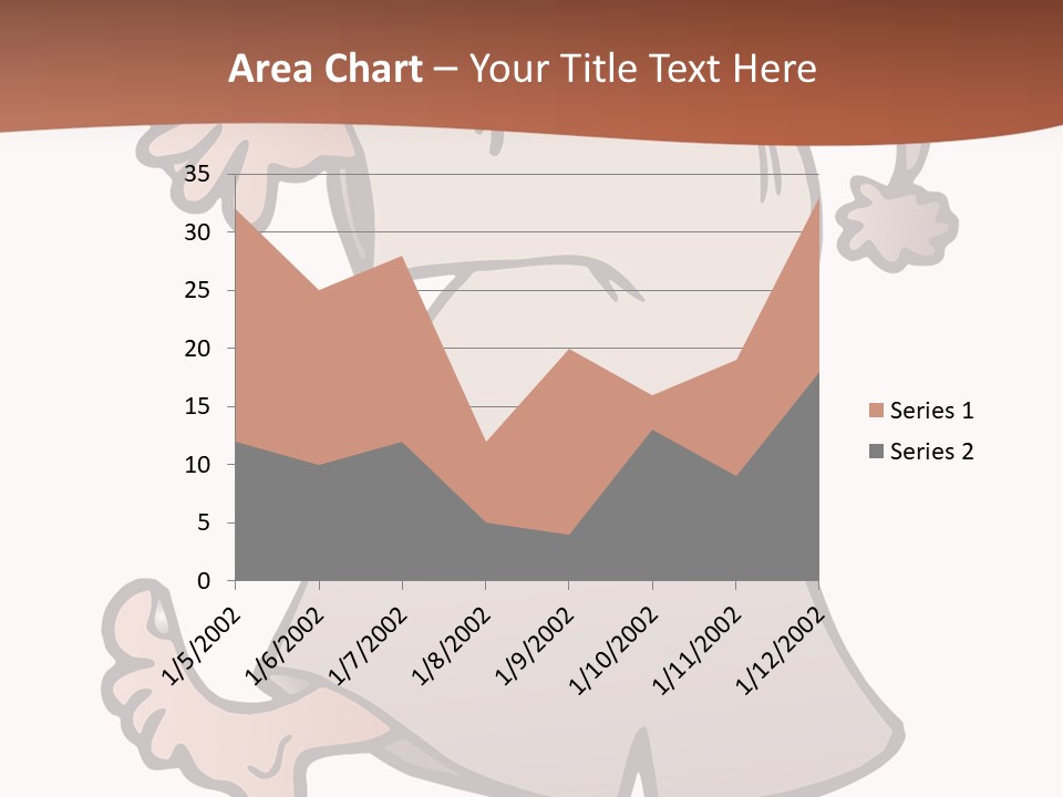 A Man With A Hat On His Head Is Pointing At Something PowerPoint Template
