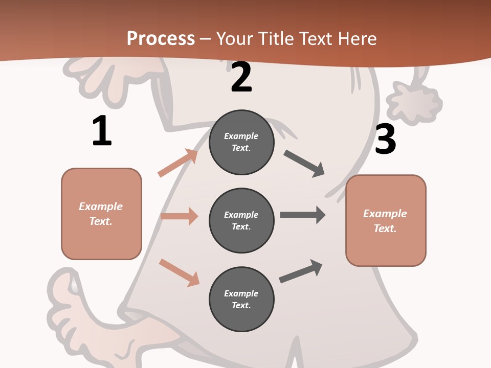 A Man With A Hat On His Head Is Pointing At Something PowerPoint Template