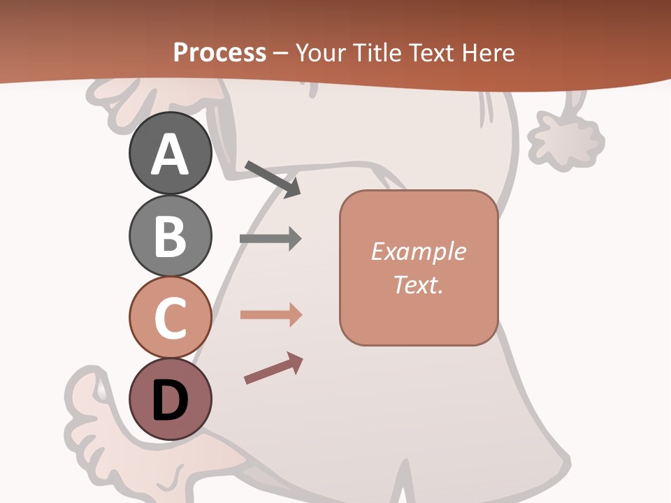 A Man With A Hat On His Head Is Pointing At Something PowerPoint Template